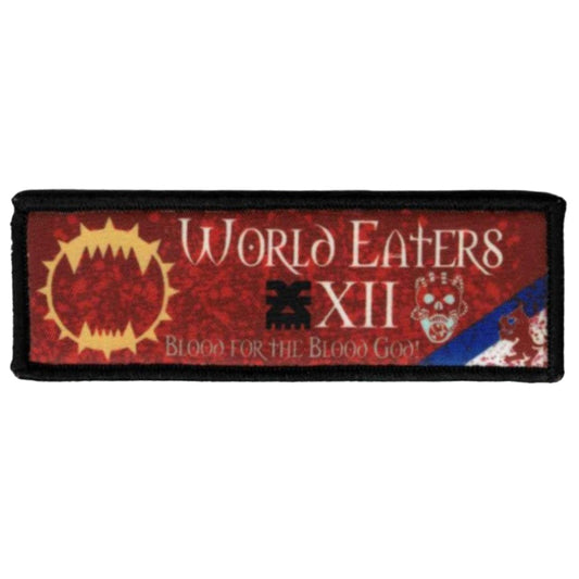 World Eaters Velcro Patch Chaos Space Marine Chapter Velcro Patch