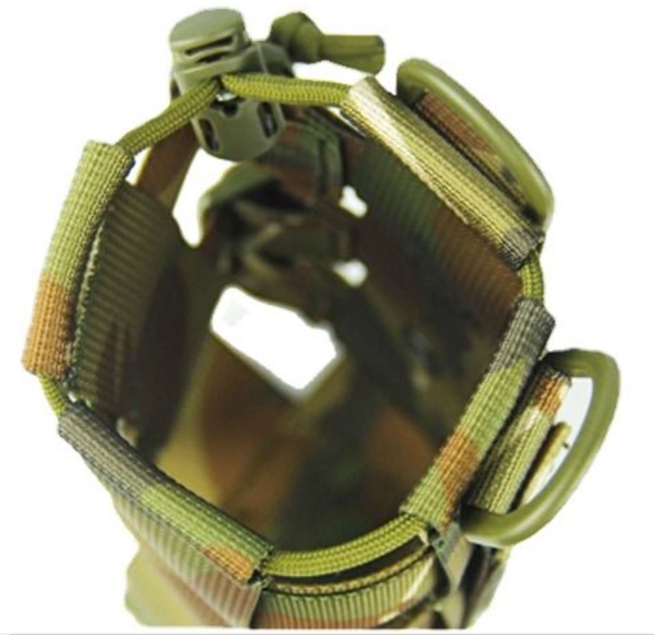 Molle water bottle holder strap for drinking bottles