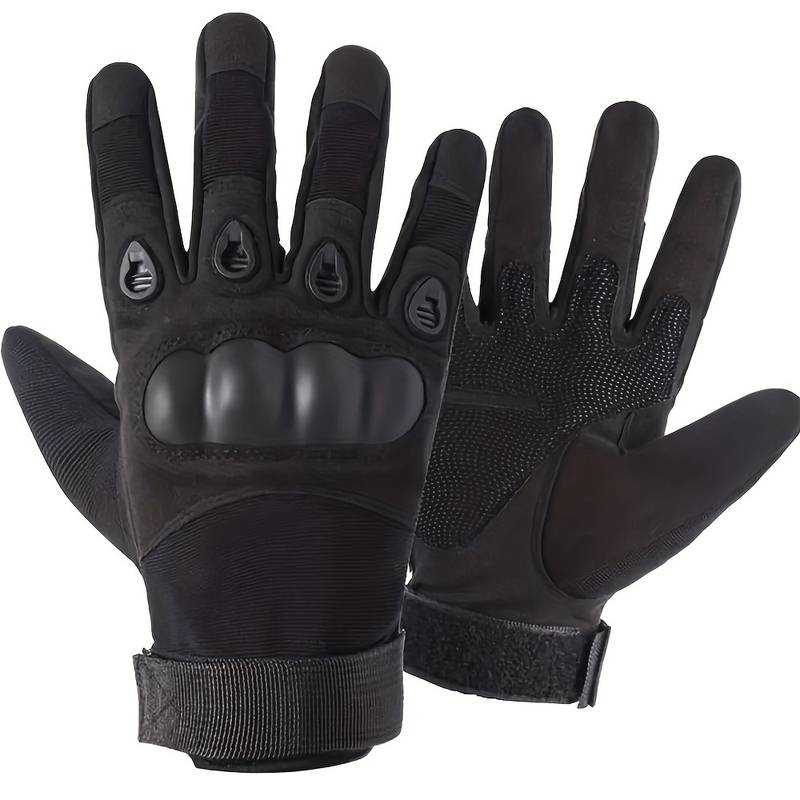 softair handschuhe Taktische Airsoft Handschuhe – Einsteigermodell mit Knöchelschutz – Tactical Harz