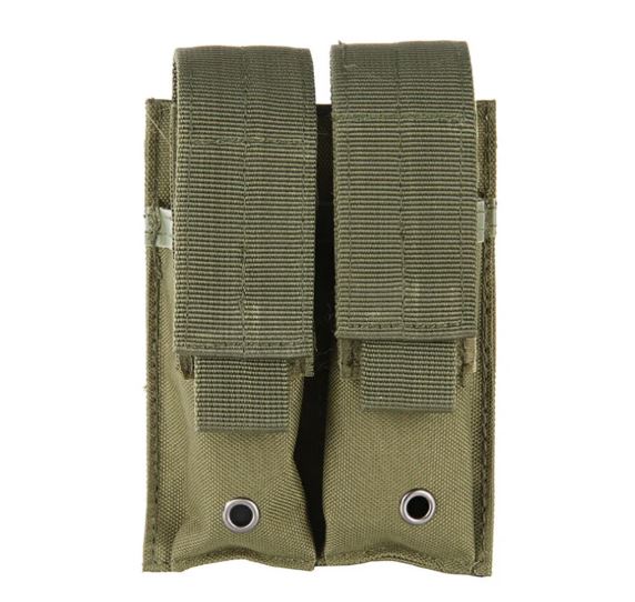 MOLLE Double Magazine Pouch Pistol Mag Pouch Bag for G17, M9, P226, 1911