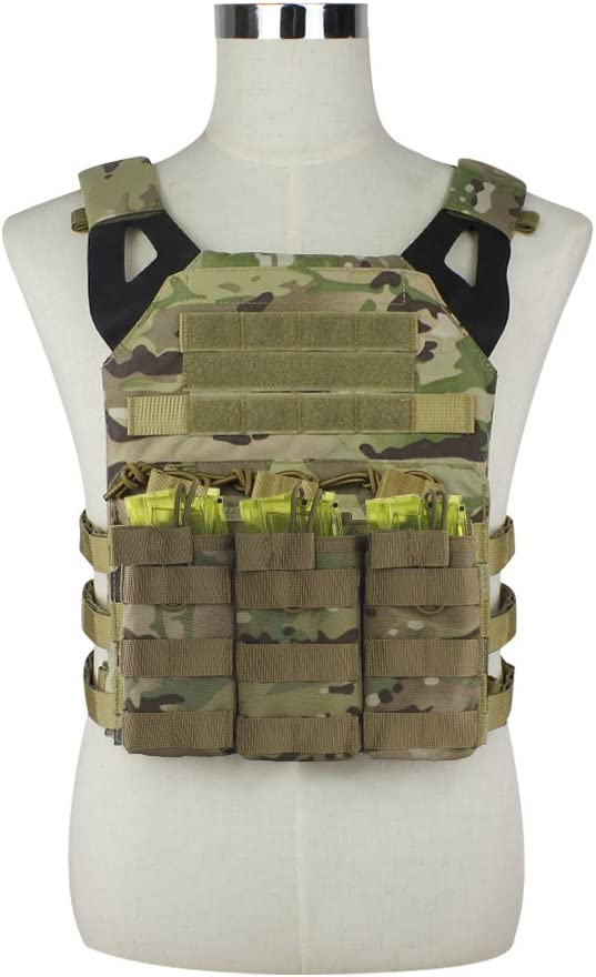 Triple Mag Pouch for AR15 / M4 – MOLLE-compatible 3-way magazine pouch (5.56 / M4 / M16)