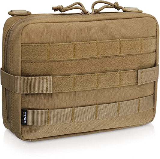 Tactical MOLLE Admin Bag – Bushcraft EDC Organizer Pouch Airsoft Softair Tool Bag