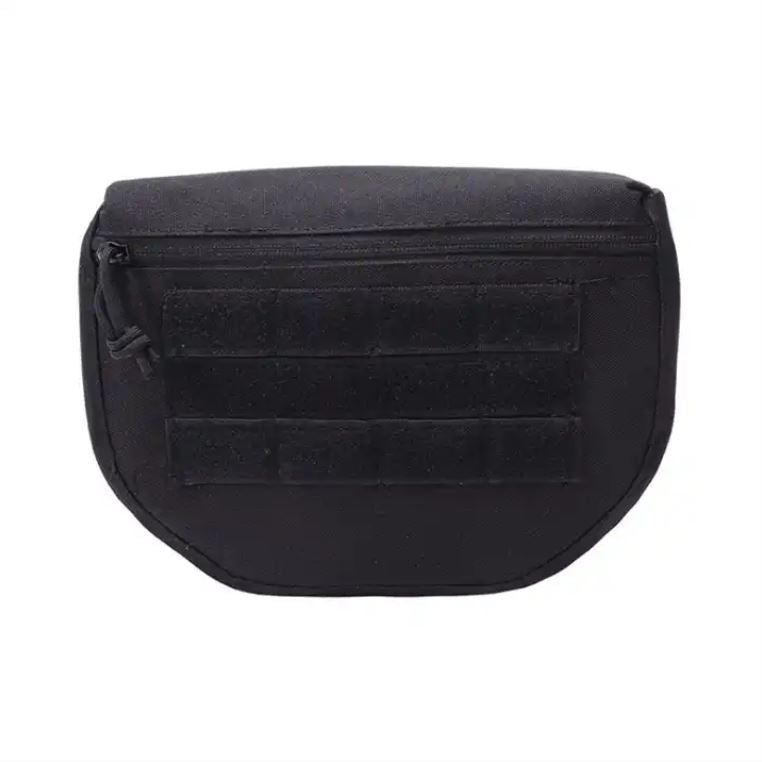 Tactical Drop Down Pouch – MOLLE Admin Pouch with Velcro Mount for Plate Carrier