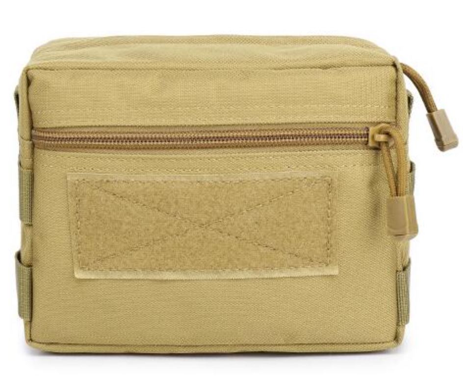MOLLE EDC tool bag – Tactical Utility Pouch with Velcro & Zipper