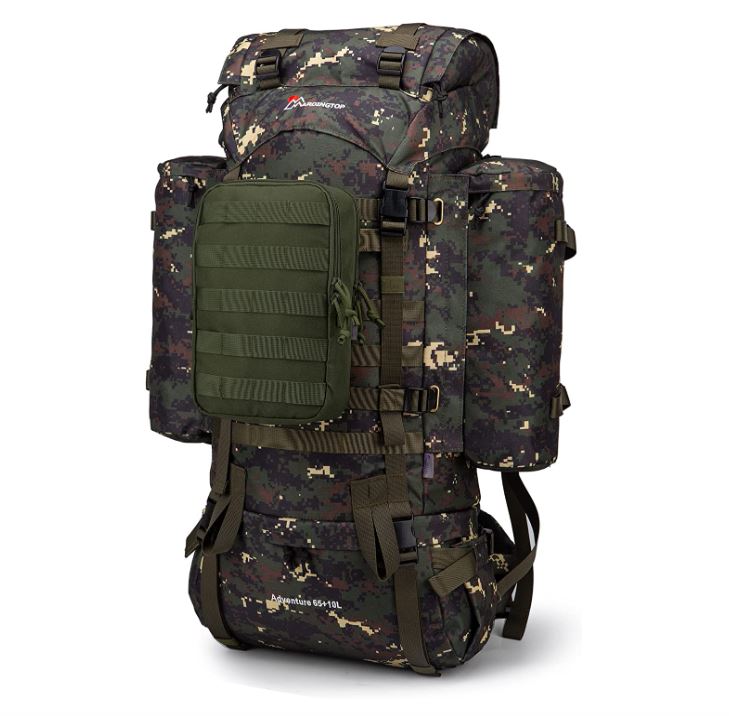 Tactical MOLLE bag large – 27cm utility pouch with 2 compartments