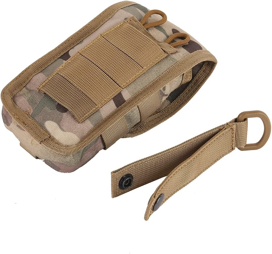 Multi-purpose Molle cell phone pouch for smartphone