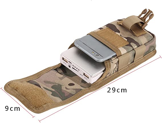 Multi-purpose Molle cell phone pouch for smartphone