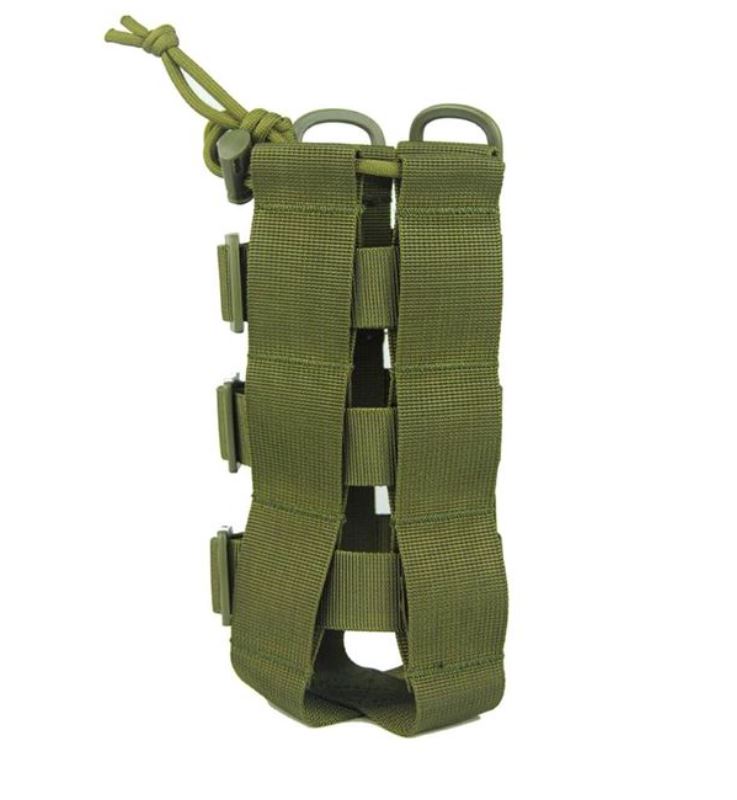 Molle water bottle holder strap for drinking bottles