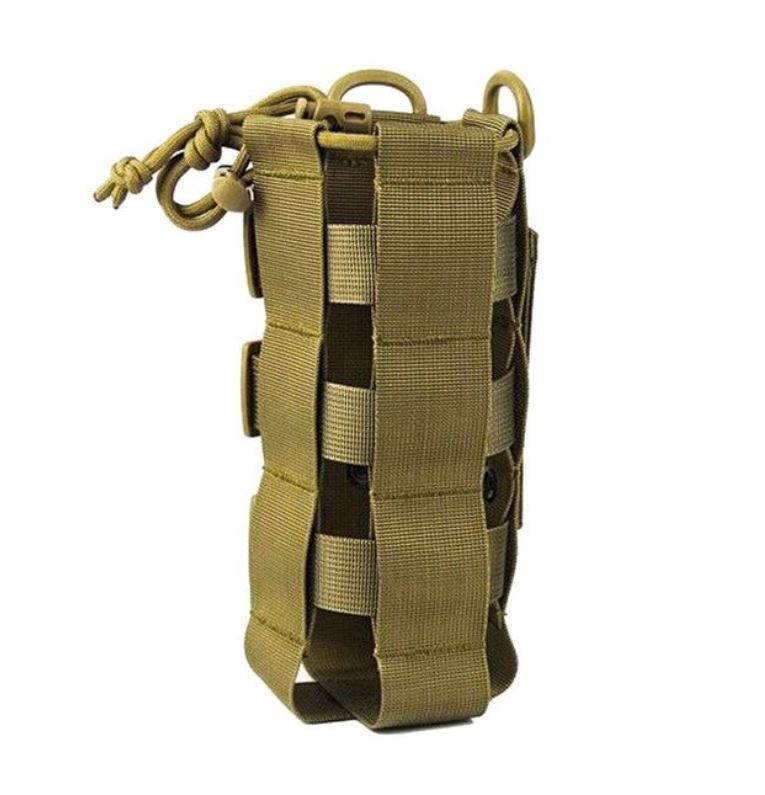 Molle water bottle holder strap for drinking bottles