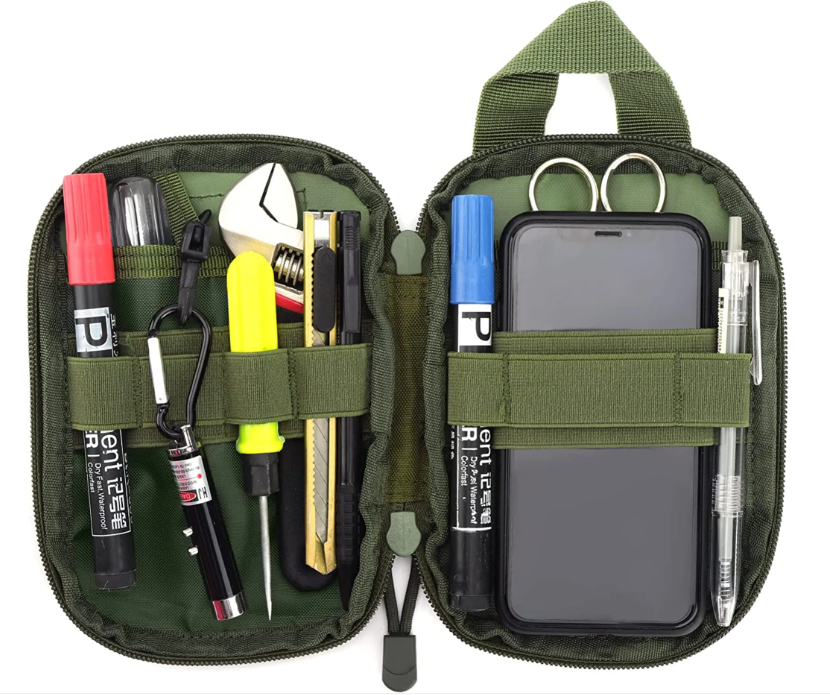 MOLLE EDC Bag – Compact Utility Pouch for Cell Phone, Tools & Equipment