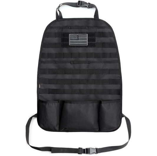 Back Seat Car Seat Organizer Car Storage Bag Molle Panel Vehicle