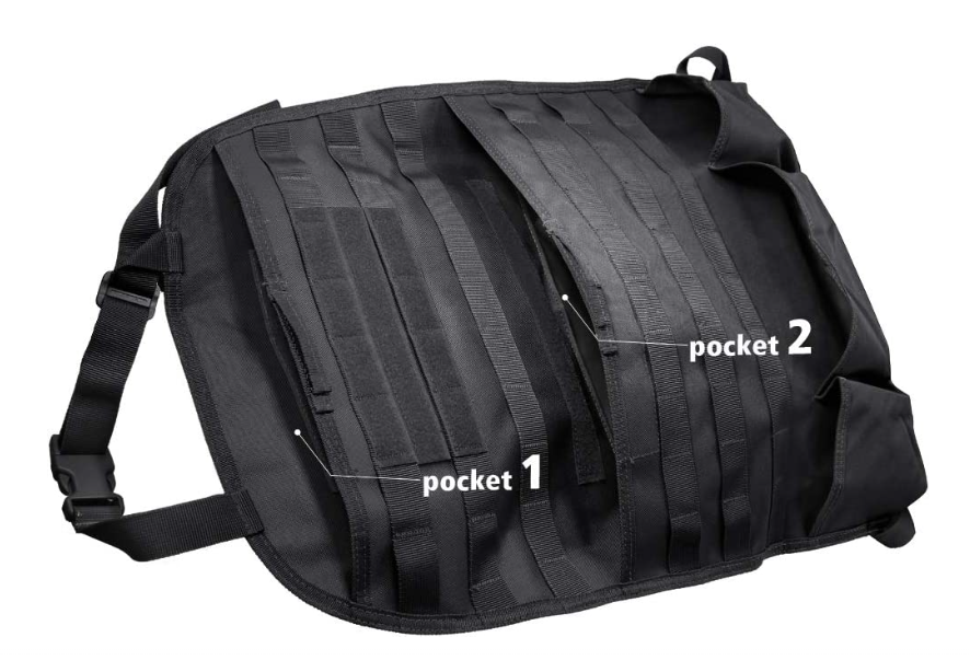 Back Seat Car Seat Organizer Car Storage Bag Molle Panel Vehicle
