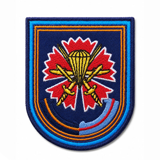 45th Guards Spetsnaz Brigade Logo Patch Russland Embroidery Klett Aufnäher