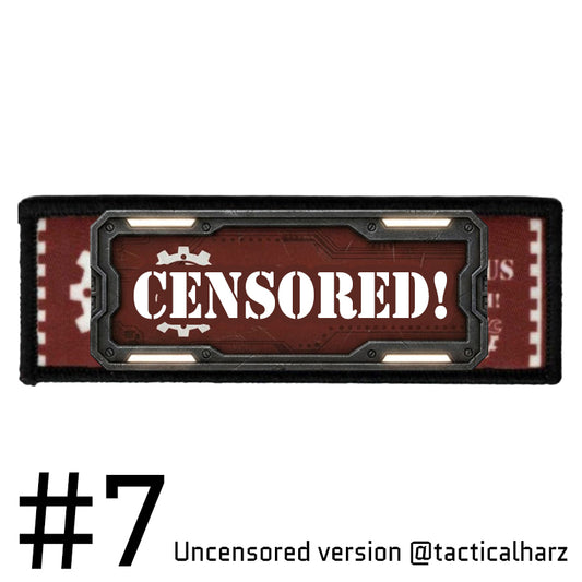 #7 Forge Priests of Mechara Velcro Patch TAC-HAMMER