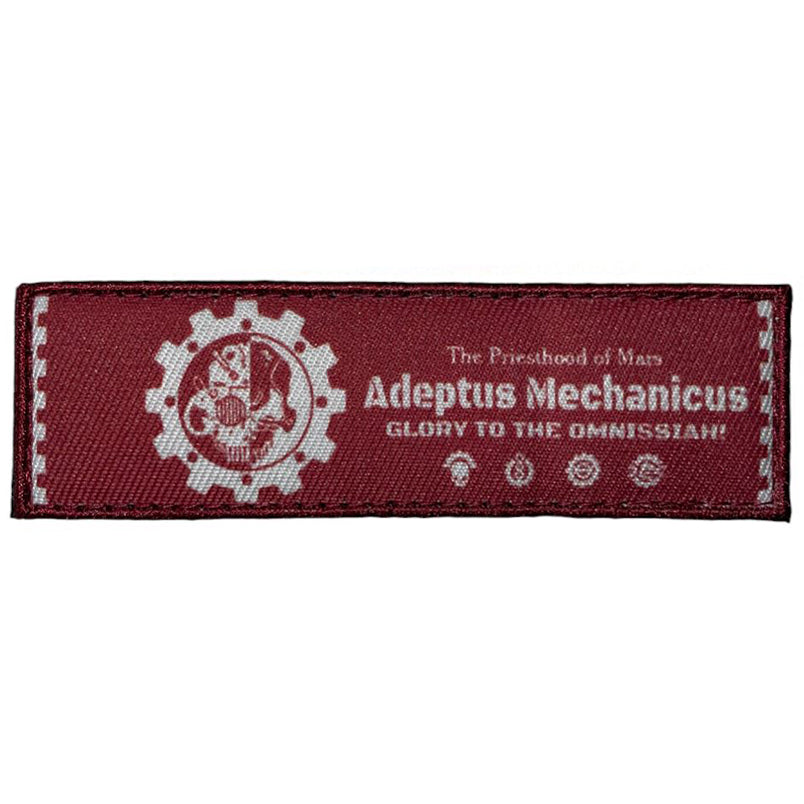 Adeptus Mechanicus Tech Priests Velcro Patch Space Marine Chapter Velcro Patch