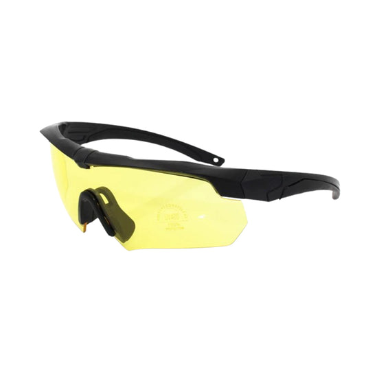 Airsoft Schutzbrille Softair Sportbrille Gelbe Sonnenbrille Brille Schutzgläser