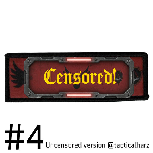 #4 Crimson Seraphs – Requiem Company Velcro Patch TAC-HAMMER