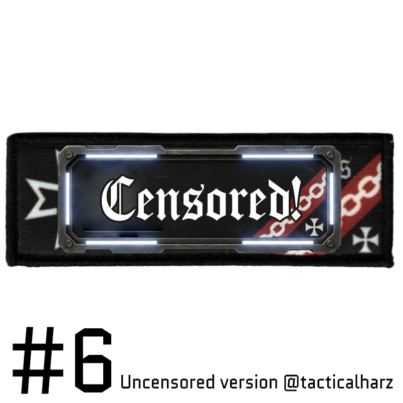 #6 Obsidian Templars – Holy Warriors Velcro Patch TAC-HAMMER