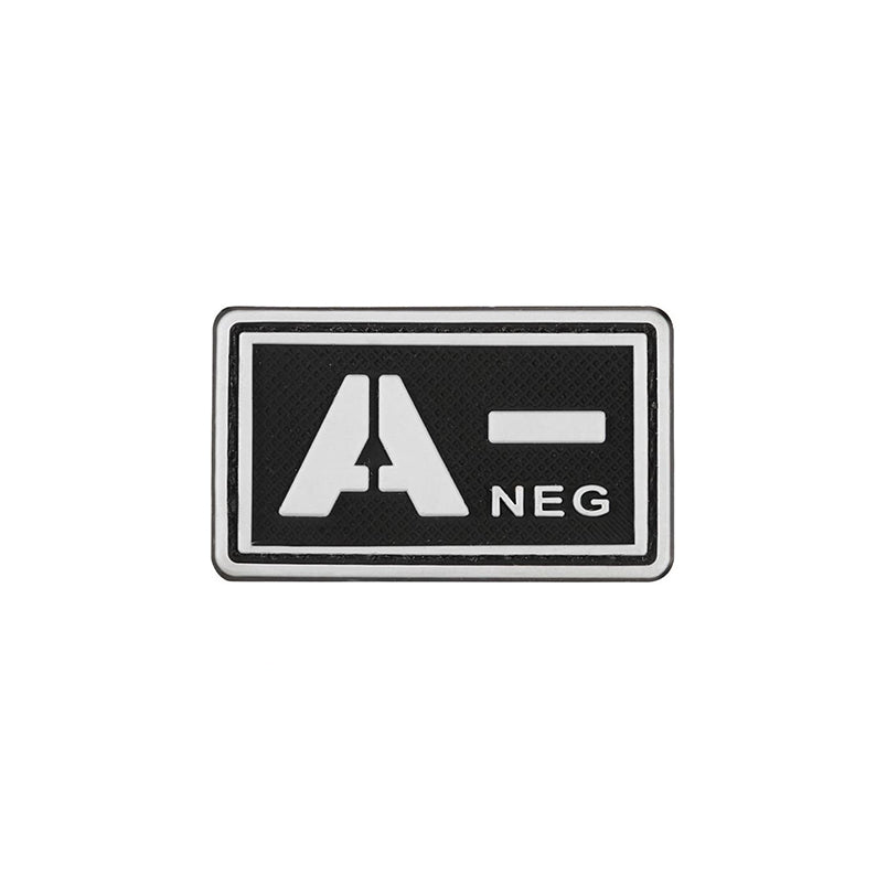 Blutgruppe A- Negativ Airsoft Patch Typ A - Softair Klett Aufnäher