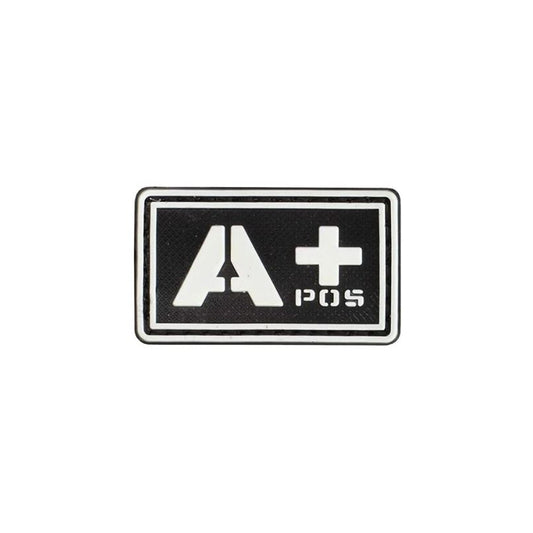 Blutgruppe A+ Positiv Airsoft Patch Typ A + Softair Klett Aufnäher