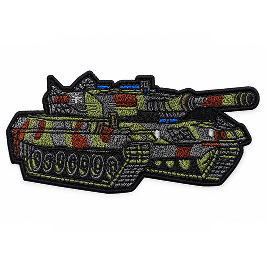 Bundeswehr Leopard 2 Panzer Patch Embroidery Nylon Klett Aufnäher