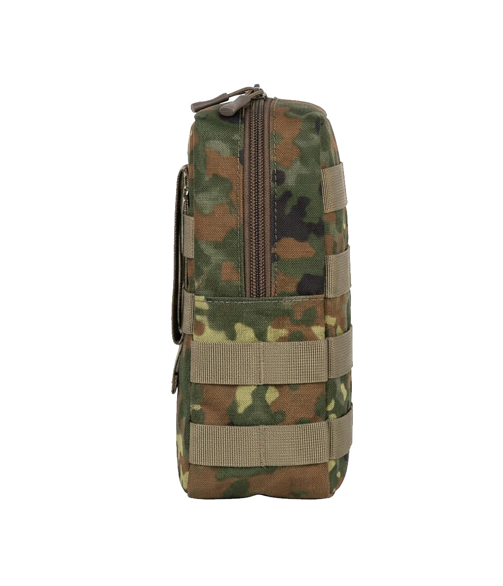 Bundeswehr IDZ-ES Mehrzwecktasche 5-FTD – Flecktarn Utility Pouch MOLLE | Infanterist der Zukunft