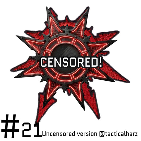 #21 Star of Discord Velcro Patch TAC-HAMMER