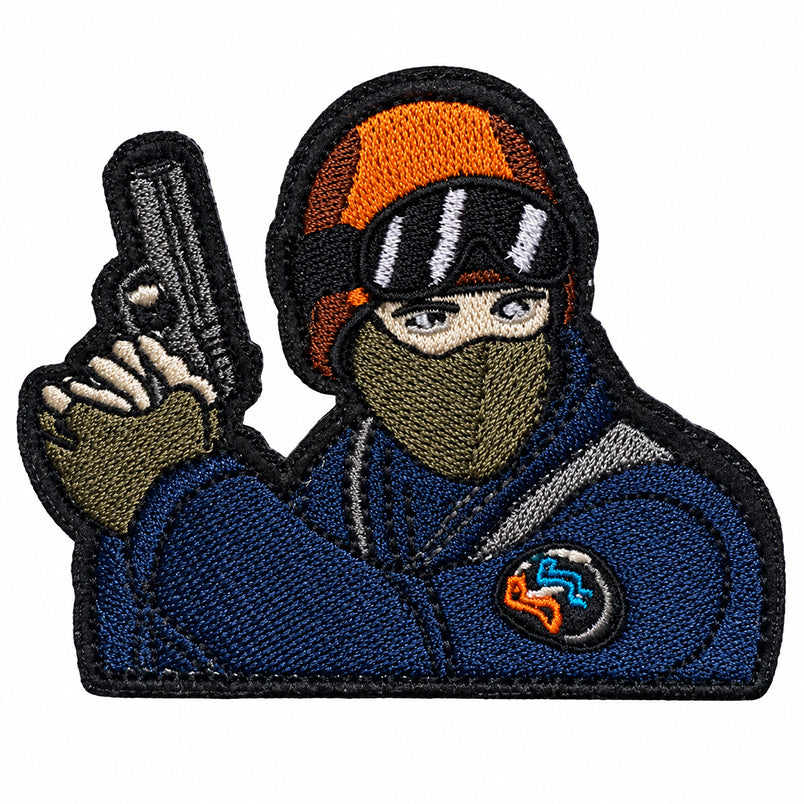 Counter-Strike 1.6 Cover Patch CS 1.6 Embroidery Nylon Klett Aufnäher
