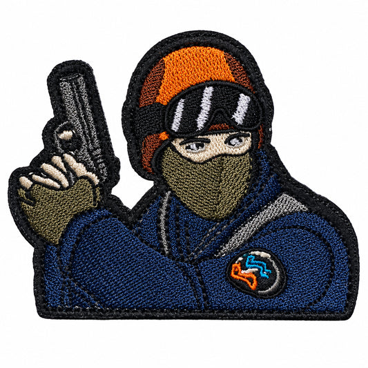 Counter-Strike 1.6 Cover Patch CS 1.6 Embroidery Nylon Klett Aufnäher