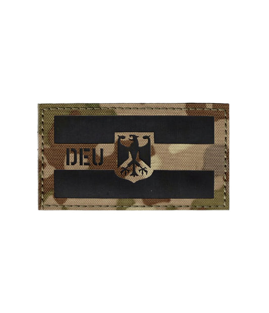 GER Germany Eagle Flag Patch Hook and Loop Fastener Bundeswehr Multicam