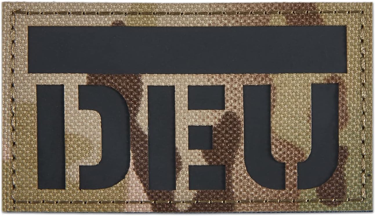 DEU Deutschland Patch Klett Aufnäher Bundeswehr Multicam