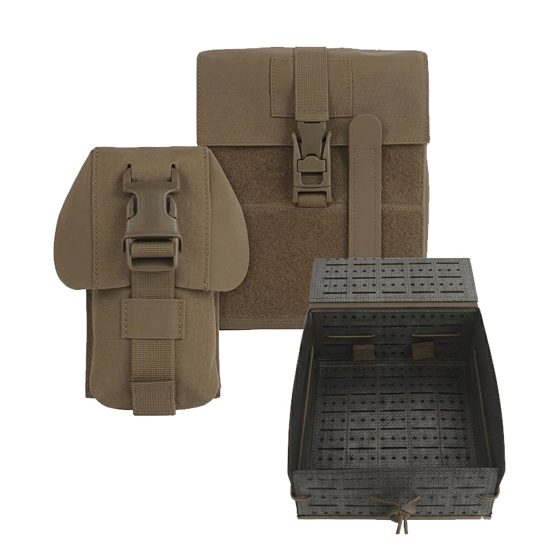 Drone Transport System MOLLE - Hardcase Pouch Set for UAV / FPV Drones