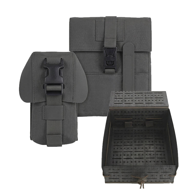Drone Transport System MOLLE - Hardcase Pouch Set for UAV / FPV Drones