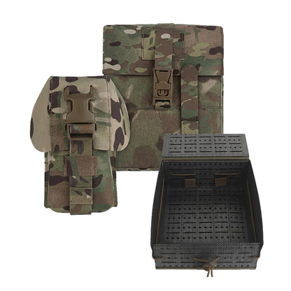 Drone Transport System MOLLE - Hardcase Pouch Set for UAV / FPV Drones
