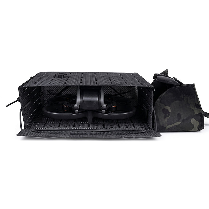 Drone Transport System MOLLE - Hardcase Pouch Set for UAV / FPV Drones