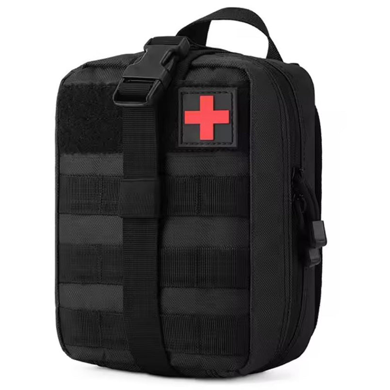 Erste Hilfe Tasche Molle Trauma Kit Pouch IFAK First Aid Bag Schwarz