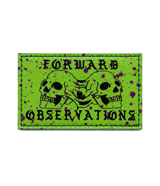 FOG Melty Skull Velcro Patch Forward Observations Group Toxic Mess Bald Bros Exclusive Velcro Patch