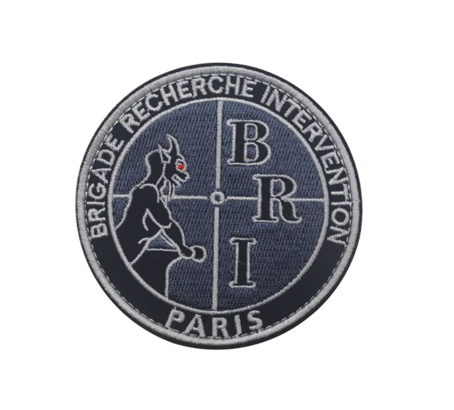 Frankreich Brigade de recherche et d’intervention Patch BRI Aufnäher