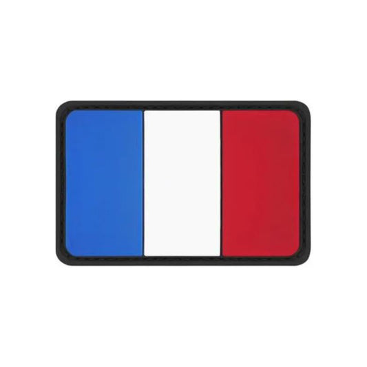 Frankreich Fahne Bushcraft PVC Patch Französische Flagge Survival Klett Aufnäher