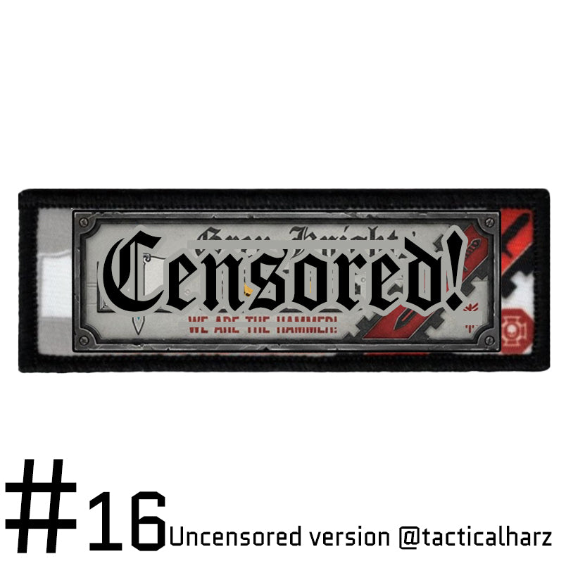 #16 Silver Sentinels – Demon Hunters Velcro Patch TAC-HAMMER