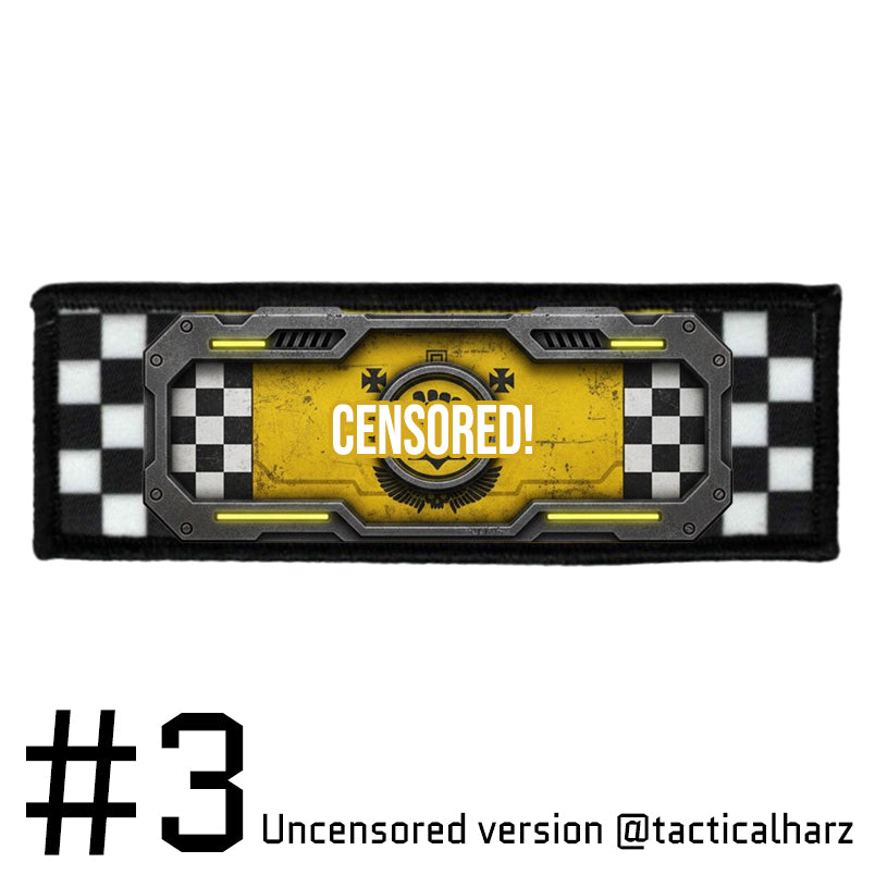 #3 Solar Wardens – Fortify and Prevail Velcro Patch TAC-HAMMER