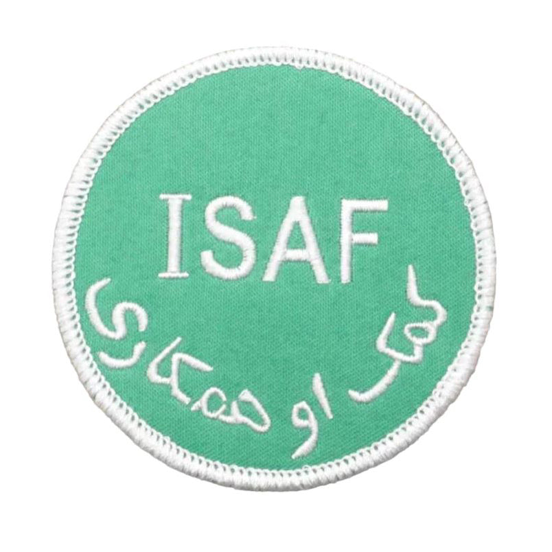 ISAF Coalition Force Afghanistan War Velcro Patch NATO German Armed Fo ...