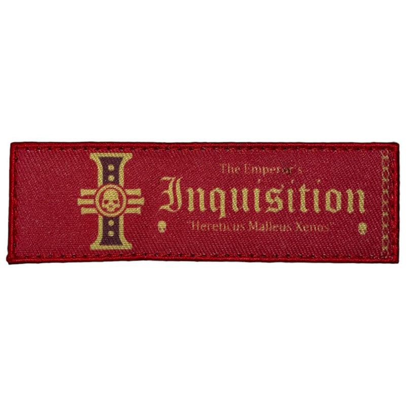 Inquisition Heretic Hunters Velcro Patch Space Marine Chapter Velcro Patch