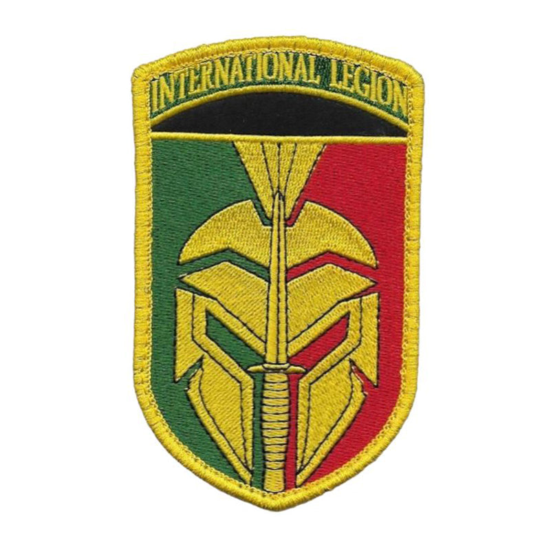 International Legion Velcro Patch Fremdenlegion Ukraine Klett Aufnäher