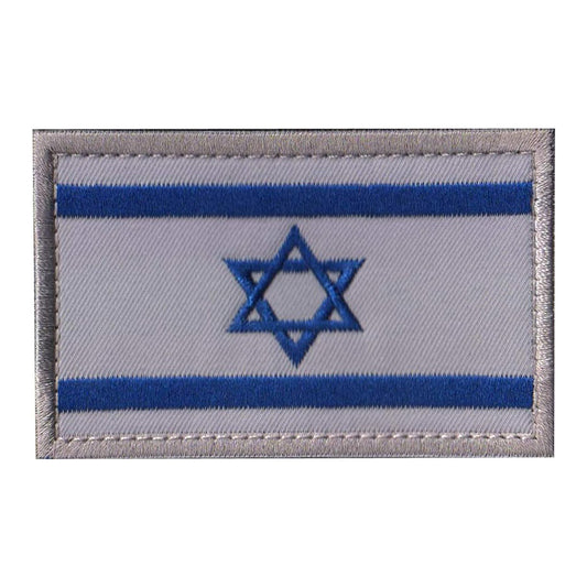 Israel Stoff Fahne Velcro Patch Israelische Flagge Airsoft Klett Aufnäher