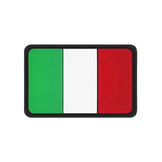 Italien Fahne Bushcraft PVC Patch Italienische Flagge Survival Klett Aufnäher