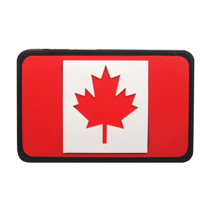 Canada Flag Bushcraft PVC Patch Canadian Flag Survival Velcro Patch