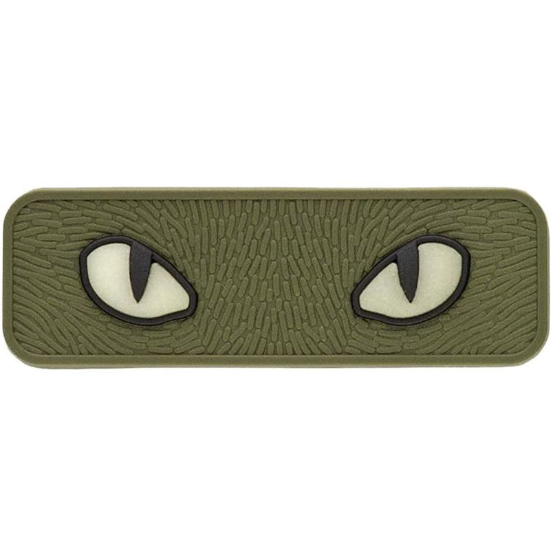 Katzenaugen Velcro Patch Cat Eyes Katze PVC Klett Aufnäher