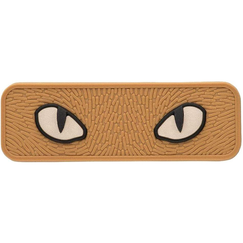 Katzenaugen Velcro Patch Cat Eyes Katze PVC Klett Aufnäher