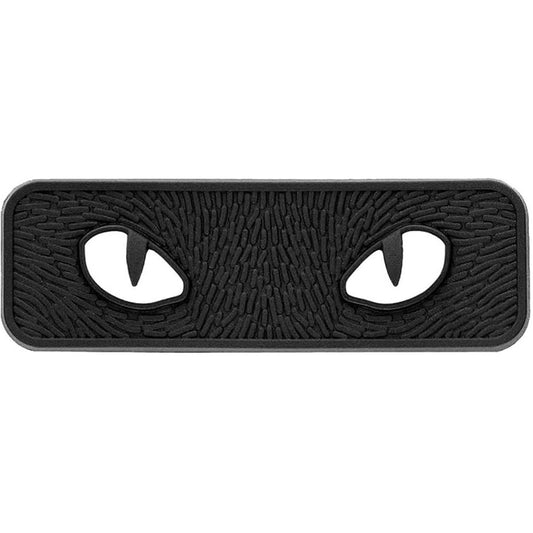 Katzenaugen Velcro Patch Cat Eyes Katze PVC Klett Aufnäher